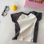 【80-130】半袖Tシャツ 女の子 ラグラン プリント トレンド - 画像 (14)