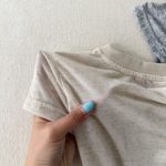 【80-130】半袖Tシャツ 女の子 英字 プリント シンプル - 画像 (13)