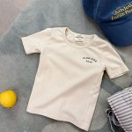 【80-130】半袖Tシャツ 女の子 ストレッチで快適 シンプル - 画像 (7)