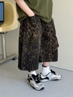 【100-160】パンツ 男の子 レオパード トレンド - 画像 (4)