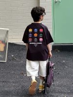 【90-160】半袖Tシャツ 男の子 プリント トレンド - 画像 (3)