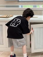 【90-160】半袖Tシャツ 男の子 プリント カートゥーン - 画像 (3)