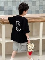 【90-160】半袖Tシャツ 男の子 プリント カートゥーン - 画像 (6)