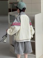 【100-160】アウター 男の子 切り替え UVカット - 画像 (5)