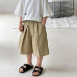 【90-140】ショートパンツ 男の子 レトロ 韓国風 - 画像 (7)