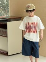 【90-160】半袖Tシャツ 男の子 トレンド ゆったり - 画像 (6)