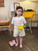 【80-130】半袖Tシャツorショートパンツ 女の子 プリント カートゥーン - 画像 (6)