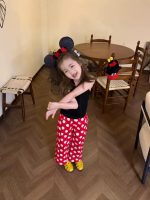 【90-140】ホルターネック ベストorドット柄 パンツ 女の子 ファッション - 画像 (3)