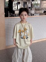 【90-160】Tシャツ プリント カジュアル 夏新作 着回し力抜群 半袖 男の子 - 画像 (3)