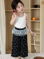 【90-140】キャミソール 女の子 レース ファッション - 画像 (2)