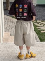 【90-150】ショートパンツ 男の子 切り替え ファッション - 画像 (5)