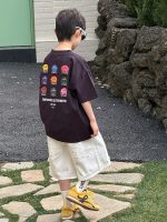【90-160】半袖Tシャツ 男の子 プリント トレンド - 画像 (6)