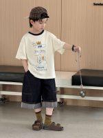 【110-150】半袖Tシャツ 男の子 グラフィティ 合わせやすい - 画像 (5)