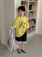 【90-160】Tシャツ カジュアル プリント 韓国風 ゆったり 男の子 夏新作 - 画像 (4)
