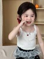 【90-140】キャミソール 女の子 レース ファッション - 画像 (3)