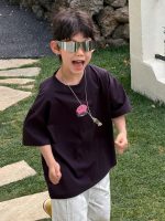 【90-160】半袖Tシャツ 男の子 プリント トレンド - 画像 (4)