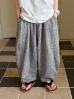 【100-160】パンツ 男の子 無地 シンプル レトロ - 画像 (3)