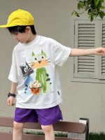 【90-160】半袖Tシャツ 男の子 カートゥーン かわいい - 画像 (2)