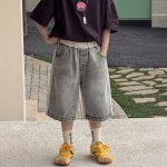 【90-150】ショートパンツ 男の子 切り替え ファッション - 画像 (7)