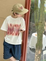 【90-160】半袖Tシャツ 男の子 トレンド ゆったり