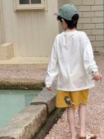 【100-160】長袖Tシャツ 男の子 グラフィティ かわいい - 画像 (5)