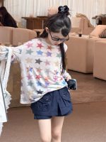 【100-160】ショートパンツ 韓国風 ポケット 薄手 合わせやすい - 画像 (3)