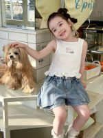 【90-150】トップスorパンツorセットアップ 女の子 ノースリープ フリル - 画像 (5)