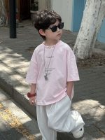 【100-160】Tシャツ アルファベット プリント 夏新作 ゆったり 男の子 - 画像 (6)