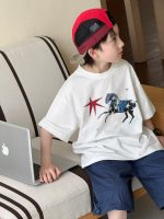 【90-160】半袖Tシャツ 男の子 カートゥーン シンプル - 画像 (3)