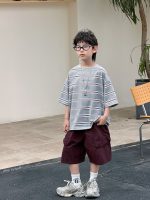 【90-160】半袖Tシャツ 男の子 ボーダー柄 グラフィティ - 画像 (6)