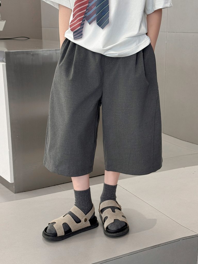 【90-160cm】ショートパンツ 男の子 無地 シンプル 履きやすい