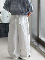 【90-160】パンツ 男の子 ゆったり シンプル - 画像 (6)