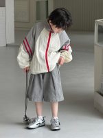 【100-160】アウター 男の子 切り替え UVカット - 画像 (4)