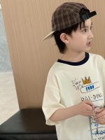 【110-150】半袖Tシャツ 男の子 グラフィティ 合わせやすい - 画像 (6)