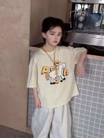 【90-160】Tシャツ プリント カジュアル 夏新作 着回し力抜群 半袖 男の子 - 画像 (2)