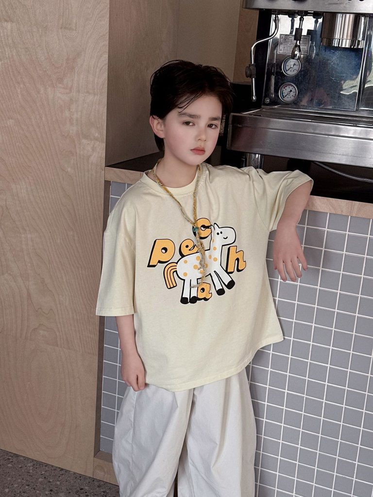 【90-160cm】Tシャツ プリント カジュアル 夏新作 着回し力抜群 半袖 男の子