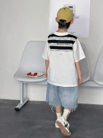 【90-160】半袖Tシャツ 男の子 プリント トレンド - 画像 (5)