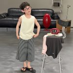 【90-160】ベスト 男の子 無地 トレンド 合わせやすい - 画像 (7)