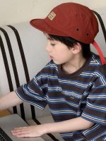 【100-160】半袖Tシャツ 男の子 ボーダー柄 ゆったり - 画像 (5)