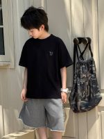 【90-160】半袖Tシャツ 男の子 グラフィティ 英字 シンプル - 画像 (6)
