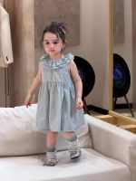 【90-150】ワンピース 女の子 ドット柄 ノースリープ おしゃれ - 画像 (6)