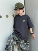 【90-160】半袖Tシャツ 男の子 プリント カジュアル - 画像 (3)
