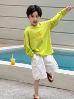 【100-160】長袖Tシャツ 男の子 薄手 トレンド - 画像 (4)
