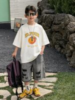 【90-160】半袖Tシャツ 男の子 プリント 合わせやすい - 画像 (6)