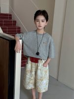 【90-160】Tシャツ プリント 半袖 ラウンドネック トップス 夏新作 男の子 - 画像 (3)