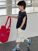 【90-160】Tシャツ 男の子 プリント 英字 ノースリープ - 画像 (6)