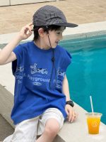 【100-160】半袖Tシャツ 男の子 カートゥーン プリント - 画像 (3)