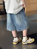 【100-160】五分丈パンツ 男の子 カジュアル 履きやすい - 画像 (5)