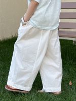 【100-160】パンツ 男の子 無地 ゆったり 履きやすい - 画像 (3)
