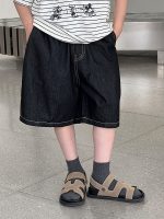 【100-160】ショートパンツ 男の子 ポケット付き レトロ - 画像 (4)